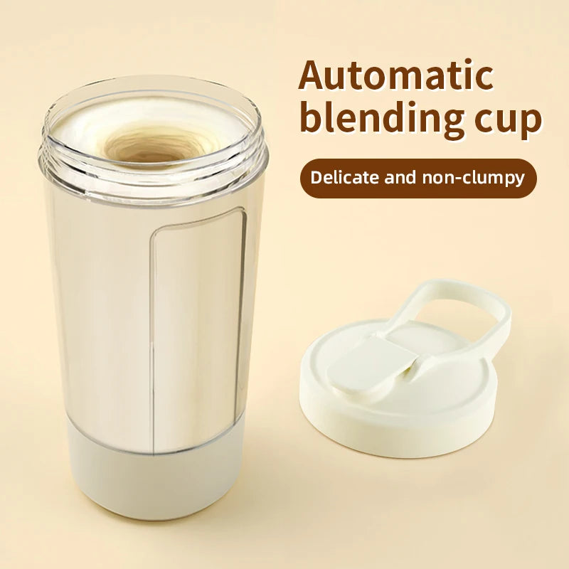 Self Stirring Mug for Coffee & Fitness Drinks